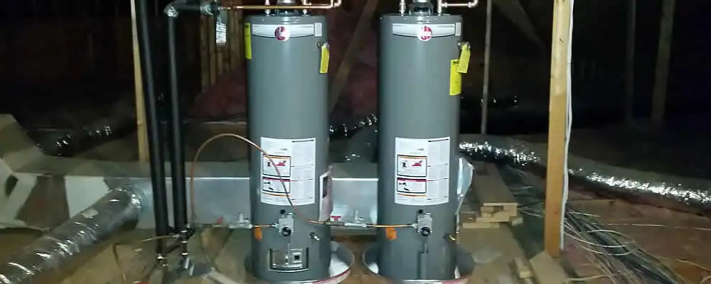 Tankless water heater installation for home hot water in Kansas City, KS